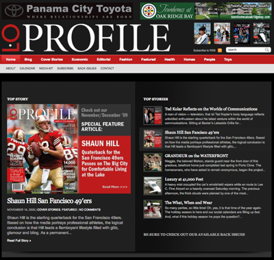 Post image for L•O Profile Magazine launches new website
