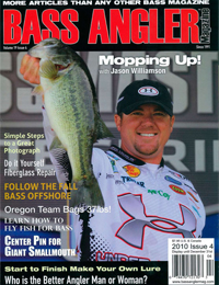 BassAnglerCover Magazine Clipping